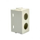 PLASTICA 2 FORI TIPO AXOLUTE ANTRACITE - TELEVES 529181 product photo