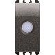 DIFFUSORE TRASPARENTE + LED BICOL 230V ACCIAIO - URMET DOMUS 10284AC product photo Photo 02 2XS