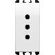 PRESA P11 2P+T 10A 250V 1M BG - URMET DOMUS 10301BG - URMET DOMUS 10301BG - URMET DOMUS 10301BG product photo Photo 01 2XS