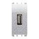 ALIM. 5V 2,1A 1X USB ALLUMINIO - URMET DOMUS 10330AL - URMET DOMUS 10330AL - URMET DOMUS 10330AL product photo Photo 01 2XS