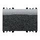 COPRITASTO 3M ACCIAIO SCURO - URMET DOMUS 10360/3AC - URMET DOMUS 10360/3AC - URMET DOMUS 10360/3AC product photo Photo 01 2XS