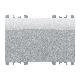 COPRITASTO 3M ALLUMINIO - URMET DOMUS 10360/3AL - URMET DOMUS 10360/3AL - URMET DOMUS 10360/3AL product photo Photo 01 2XS