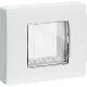 Coperchio protetto, 2 moduli, Bianco Nea, IP55, Nea - URMET DOMUS 12512.BN product photo Photo 02 2XS