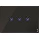 PLACCA S/TOUCH 3 I/P 3M NERO - URMET DOMUS 14033.NR - URMET DOMUS 14033.NR product photo Photo 01 2XS