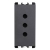 PRESA P11 2 POLI + TERRA 10A 250V 1 MODULO ACCIAIO - URMET DOMUS 10301AC product photo Photo 01 2XS