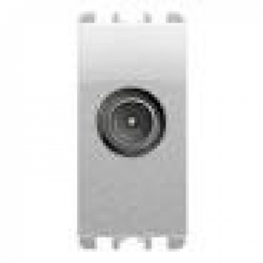 PRESA TV-SAT DIRETTA MASCHIO 1 MODULO ATTENUAZIONE 0,5 DB NEA ALLUMINIO - URMET DOMUS 10401AL product photo Photo 01 3XL