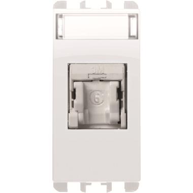 PRESA RJ45 CAT6 NO SCH 1M BG - URMET DOMUS 10446BG - URMET DOMUS 10446BG product photo Photo 01 3XL
