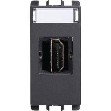 PRESA HDMI ANTR. 1 MODULO - URMET DOMUS 10450 - URMET DOMUS 10450 - URMET DOMUS 10450 product photo Photo 01 3XL
