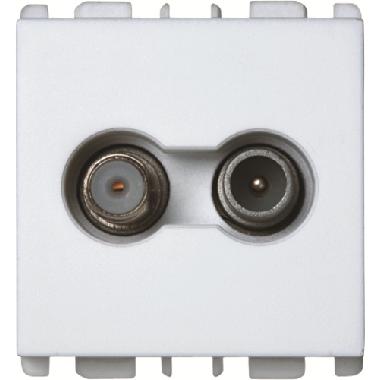 PRESA TV-SAT DIRET.DEMISC. 2DB - URMET DOMUS 13400/2.B - URMET DOMUS 13400/2.B - URMET DOMUS 13400/2.B product photo Photo 01 3XL