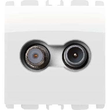 PRESA TV-SAT DIR DEMIX 2DB BG - URMET DOMUS 13400/2BG - URMET DOMUS 13400/2BG - URMET DOMUS 13400/2BG product photo Photo 01 3XL