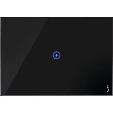 PLACCA S/TOUCH 1 I/P 3M NERO - URMET DOMUS 14013.NR - URMET DOMUS 14013.NR product photo Photo 01 3XL