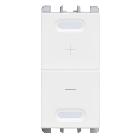 DIMMER UNIV.DOPPIO PULS.BIANCO - URMET DOMUS 10560.B product photo
