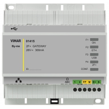 VIDEOCITOFONO GATEWAY VIDEOCITOFONIA 2F+ - VIMAR 01415 product photo