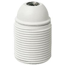 PORTALAMP.E27 RACC.M10 FILETTATO BIANCO - VIMAR 02107.B - VIMAR 02107.B product photo