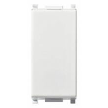 INTERRUTTORE UNIPOLARE SERIE PLANA BIANCA ILLUMINABILE - VIMAR 14000 product photo