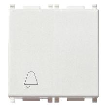 PLANA-PULS.1P NO 10A SIMB.CAMPANELLO 2M ILL.BIANCO - VIMAR 14008.2.C - VIMAR 14008.2.C - VIMAR 14008.2.C product photo
