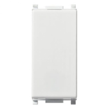 INVERTITORE SERIE PLANA BIANCO ILLUMINABILE - VIMAR 14013 product photo
