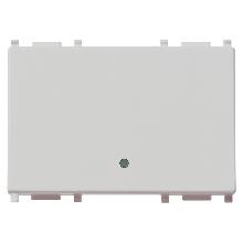 PLANA-TASTO 3M ILLUMIN.AD ANELLO SILVER - VIMAR 14023.SL - VIMAR 14023.SL product photo