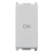 PLANA-PULS 1P NO+NC 10A SIMB.ON SILVER - VIMAR 14056.34.SL product photo