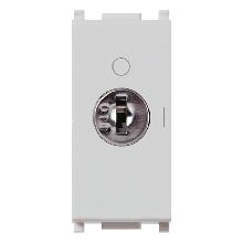 PLANA-INTERR.2P 16AX +CHIAVE SILVER - VIMAR 14083.SL - VIMAR 14083.SL - VIMAR 14083.SL product photo