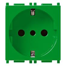 PRESA 2P+T 16A P30 VERDE - VIMAR 14209.V - VIMAR 14209.V product photo