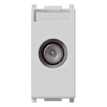 PRESA TV-RD-SAT PASSANTE SILVER - VIMAR 14300.10.SL product photo