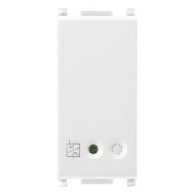 PLANA-INTERF.2 COMANDI TRADIZ.1M BIANCO - VIMAR 14518 - VIMAR 14518 product photo