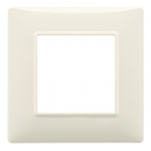 PLACCA 2 MODULI BEIGE - VIMAR 14642.03 product photo