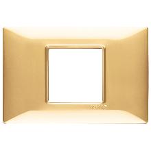 PLANA-PLACCA 2M.CENTR.TECNOP.ORO LUCIDO - VIMAR 14652.24 - VIMAR 14652.24 product photo