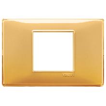PLANA-PLACCA 2M.CENTR.TECNOP.REFLEX AMBRA - VIMAR 14652.43 - VIMAR 14652.43 product photo