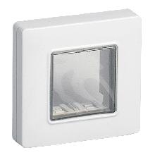 CALOTTA IP55 2 MODULI +GRIFFE BIANCO - VIMAR 14931.01 product photo