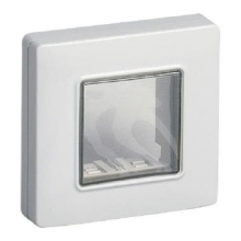CALOTTA IP55 2M+GRIFFE GRIGIO EIKON/ARKE'/PLANA - VIMAR 14931 product photo