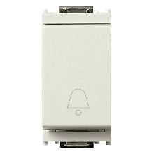 IDEA-PULSANTE 1P 10A NO SIMB.CAMPANELLO BIANCO - VIMAR 16080.C.B - VIMAR 16080.C.B product photo