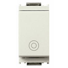 PULSANTE 1P NO 10A GENERICO SERIE IDEA BIANCO - VIMAR 16080.B product photo