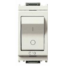IDEA-INTERR.MGN 1P+N C10 3KA BIANCO - VIMAR 16505.10.B - VIMAR 16505.10.B product photo