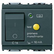IDEA-INTERRUTTORE MTDIFF 1P+N C10 16MA 2M GRIGIO - VIMAR 16511.16 - VIMAR 16511.16 product photo