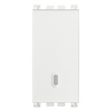 DEVIATORE ILLUMINABILE VIMAR ARKE' 1P 16AX 250V BIANCO - VIMAR 19005.B product photo