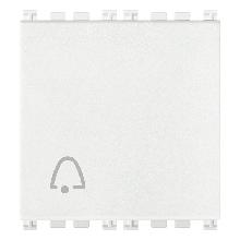 ARKE'-PULSANTE 1P NO 10A SIMB.CAMPANELLO 2M BIANCO - VIMAR 19008.2.C.B - VIMAR 19008.2.C.B - VIMAR 19008.2.C.B product photo