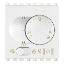 TERMOSTATO ELETTRONICO ARKE' 230V BIANCO - VIMAR 19440.B product photo