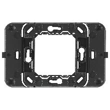 SUPPORTO RADIO PLACCA 2M CENTRALI GRIGIO - VIMAR 19507 - VIMAR 19507 - VIMAR 19507 product photo