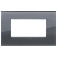 PLACCA CLASSIC 4M REFLEX GRIGIO FUMÈ - VIMAR 19654.61 - VIMAR 19654.61 product photo