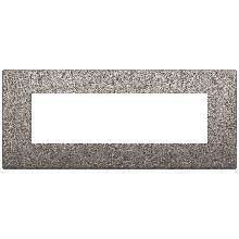 ARKE'-PLACCA CLASSIC 7M METAL.TITANIO MATT - VIMAR 19657.04 - VIMAR 19657.04 product photo