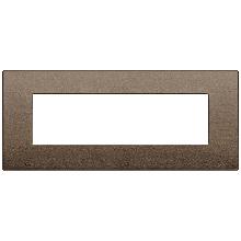 Placca Classic 7M bronzo scuro - VIMAR 19657.17 - VIMAR 19657.17 product photo