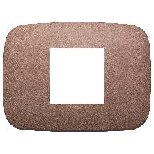 ARKE'PLACCA ROUND 2M CENTRALI BRONZO MATT - VIMAR 19682.24 - VIMAR 19682.24 - VIMAR 19682.24 product photo