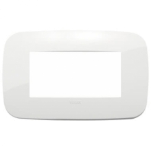 PLACCA ROUND 4 MODULI BIANCO - VIMAR 19684.84 product photo