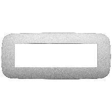 ARKE'-PLACCA ROUND 7M METAL.ARGENTO MATT - VIMAR 19687.23 - VIMAR 19687.23 - VIMAR 19687.23 product photo