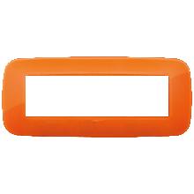 ARKE'-PLACCA ROUND 7M TECNOP.REFLEX ORANGE - VIMAR 19687.63 - VIMAR 19687.63 - VIMAR 19687.63 product photo