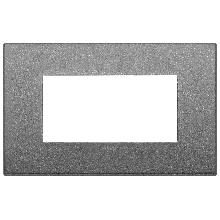 Placca fit 4M ardesia matt - VIMAR 19954.02 - VIMAR 19954.02 product photo