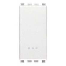 INTERRUTTORE 1 PULSANTE 16AX BIANCO - VIMAR 20001.B product photo