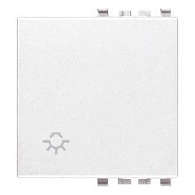 EIKON-TASTO 2M ILLUMIN.SIMB.LUCE BIANCO - VIMAR 20022.L.B - VIMAR 20022.L.B product photo